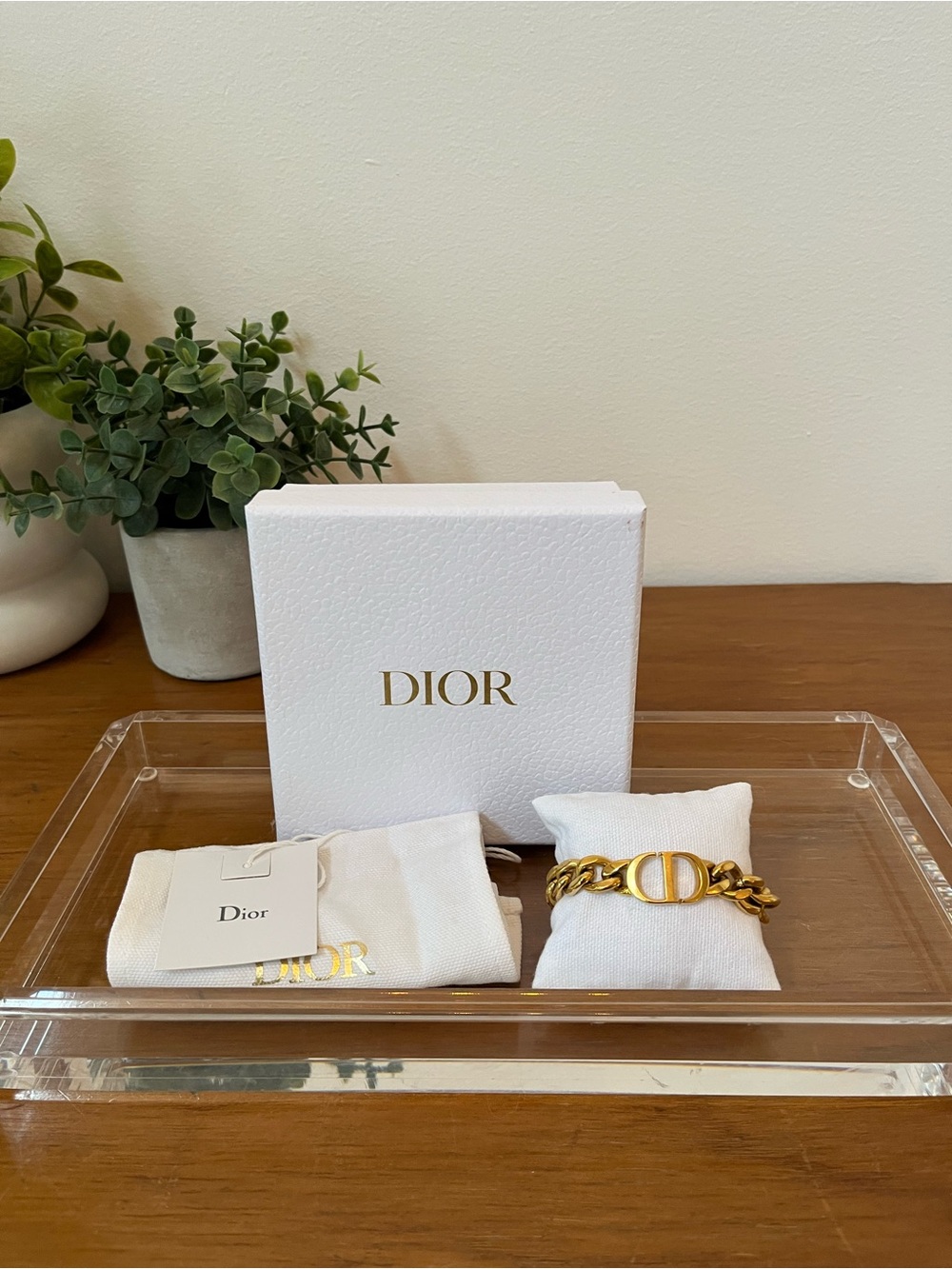 Authentic Dior 30 Montaigne bracelet